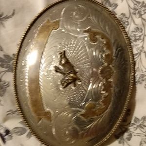Cowboy western belt buckle